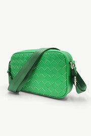Indie Emerald Green Cross Body Leather Handbag
