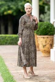 LEOPARD Print 2-Tier Dress