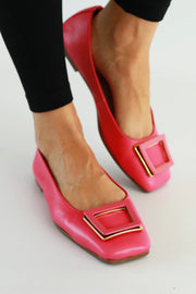 JORDAN HOT PINK PUMP