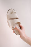 Rory Nude Leather Sandal
